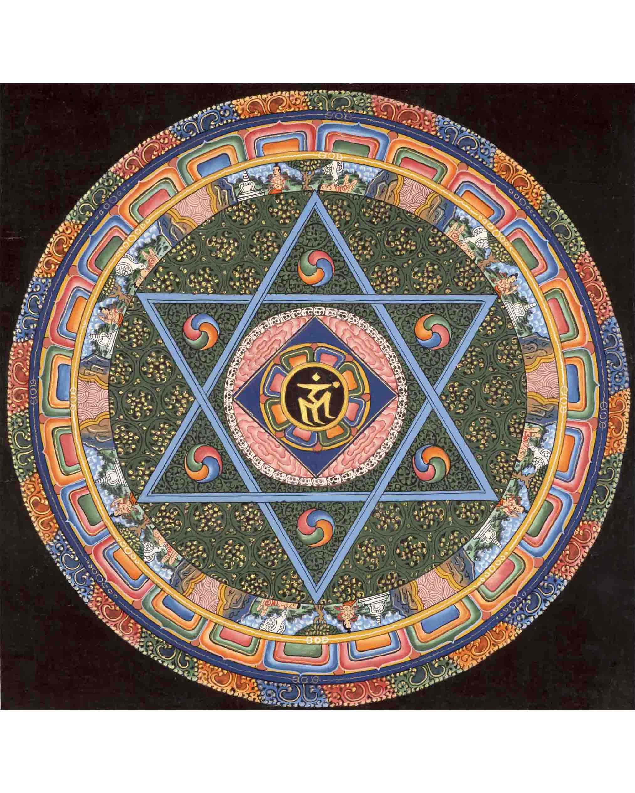 Vajrayogini Mandala Thangka | Traditional Tibetan Buddhist Art