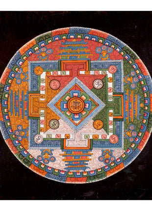 Kalachakra Mantra Symbol  | Wall Decoration
