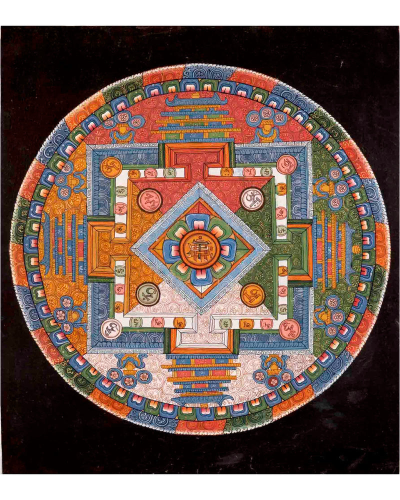 Kalachakra Mantra Symbol  | Wall Decoration