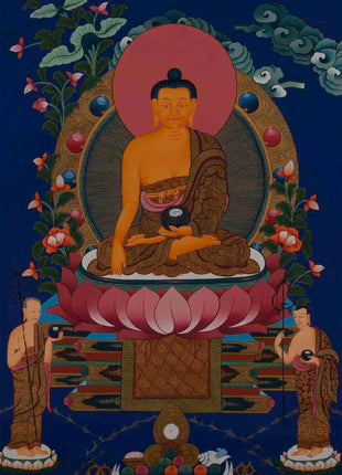 Shakyamuni Buddha Thangka | Buddhist Religious Painting