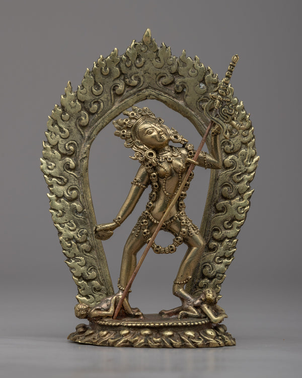 Handmade Brass Dakini Vajrayogini Statue | Embrace the Divine Dakini Energy