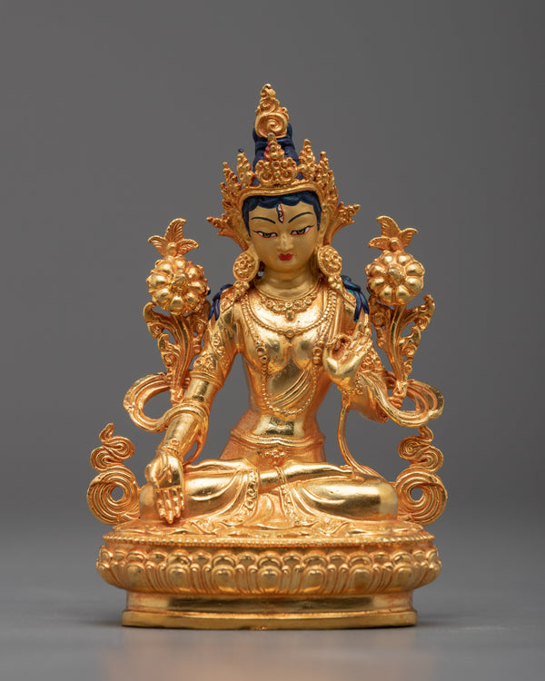 Machine Made White Tara Statue | Goddess of Compassion & Protection